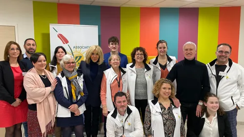 Brigitte Macron et Didier Deschamps à Bordeaux pour lancer la 36e...