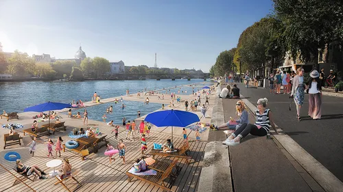 Trois piscines dans la Seine d’ici 2025 : le nouveau plan baignade...