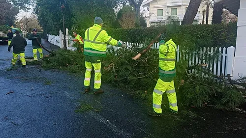 Tempête Nils  : point de situation à 14h en Gironde et Dordogne 