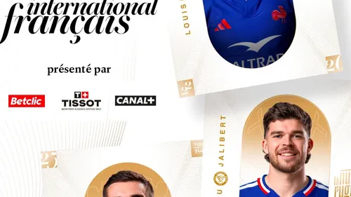 La Nuit du Rugby : Mathieu Jalibert et Louis Bielle Biarey nommés