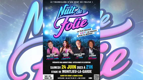 Nuit de Folie : la soirée années 80, c’est ce 24 juin !