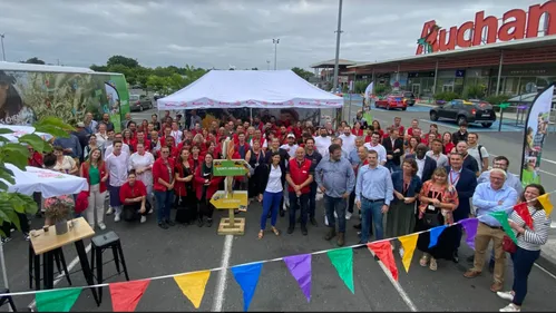 L’hypermarché Auchan Biganos, l’engagement de toute une équipe...