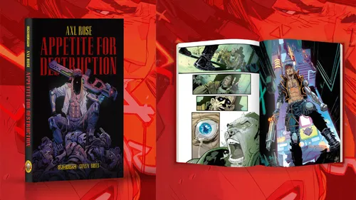 Axl Rose, héros d’un roman graphique basé sur "Appetite For...