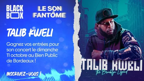 Talib Kweli : gagnez vos places pour son concert !