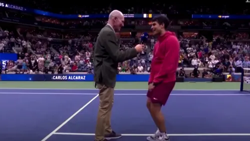 Le tennismen espagnol Carlos Alcaraz chante "Vagabundo" à l’US Open 