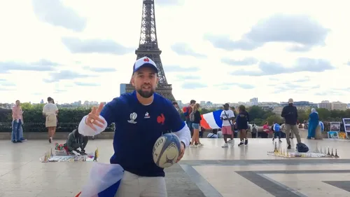 On tient peut-être l’hymne du mondial de rugby…Et c’est un...