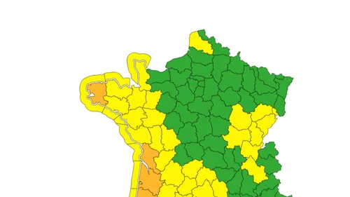 Météo France : la vigilance orange crue déclenchée pour la Gironde