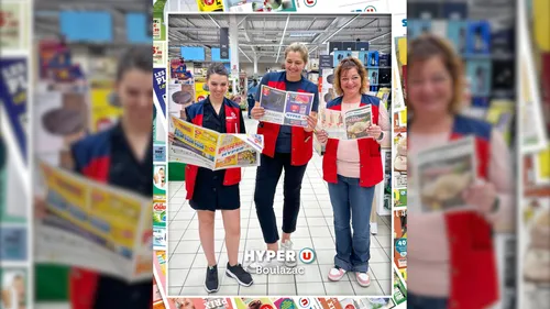 A l’Hyper U Boulazac, on met le paquet sur les réseaux sociaux !
