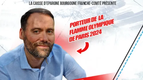 Saône-et-Loire : Nicolas Desroches portera la flamme olympique
