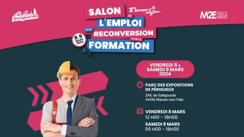 Salon de l'Emploi, de la Reconversion et de la Formation : c’est...