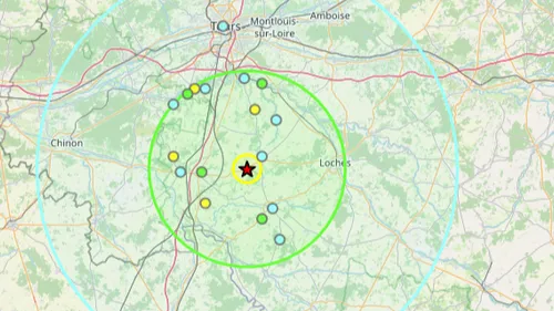 Indre-et-Loire : la terre a tremblé ce matin !
