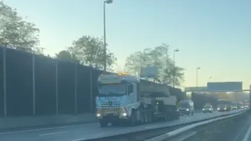 Des convois militaires américains sur la rocade bordelaise