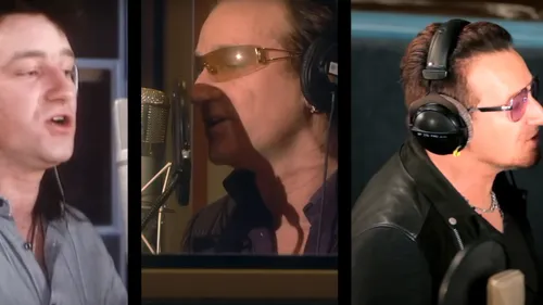Bono, Ed Sheeran, Robbie Williams, George Michael : un mix...