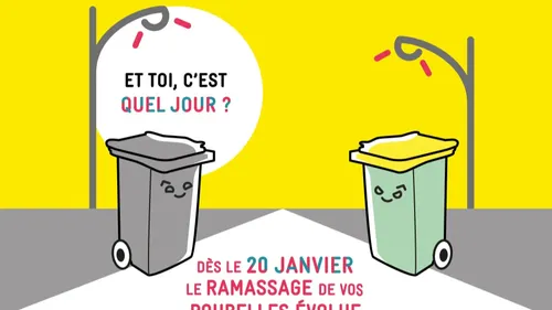 Le ramassage des poubelles change pour 13 communes de la métropole...