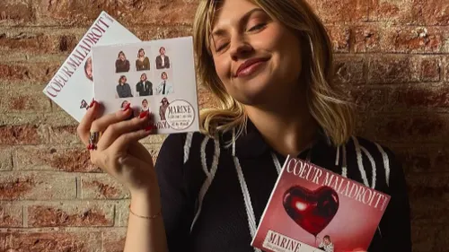 Marine (Star Academy) sort son premier album « Cœur maladroit »