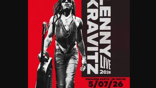 Lenny Kravitz annule son concert dans la Somme à 4 jours de...
