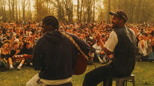 Daniel Caesar donne un concert surprise à Paris
