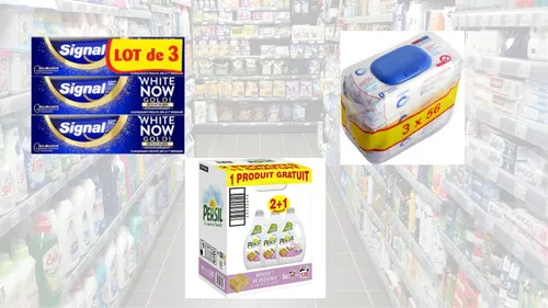 Les grosses promos sur les produits non alimentaires vont bientôt...