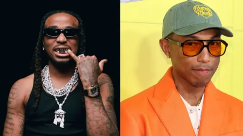 Quavo et Pharrell : l'album est prêt, le compte à rebours est lancé