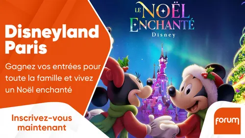 Disneyland Paris : gagnez vos entrées pour toute la famille et...