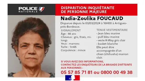 Gironde : un nouvel appel à témoins lancé par la Police 