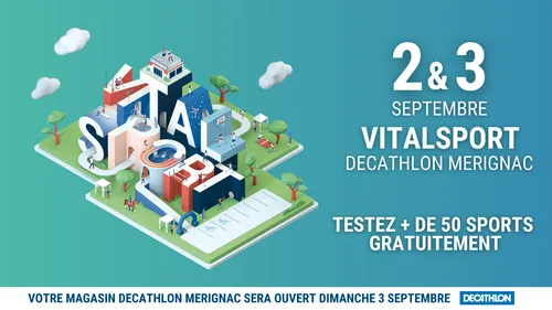 Decathlon Mérignac : 50 sports à tester gratuitement ces 2 et 3...