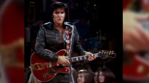 Guitares et guitaristes de légende : la Hagstrom Viking II d'Elvis...