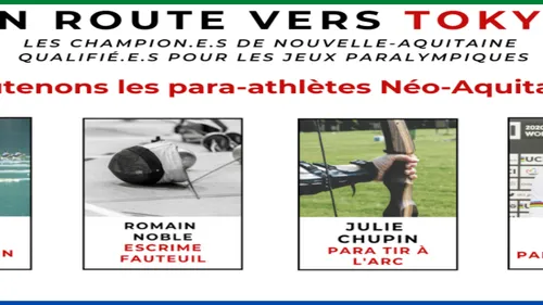 Nouvelle-Aquitaine : 18 athlètes à suivre aux Jeux Paralympiques