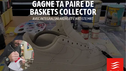 Gagne ta paire de baskets collector lundi sur Vibration ! 