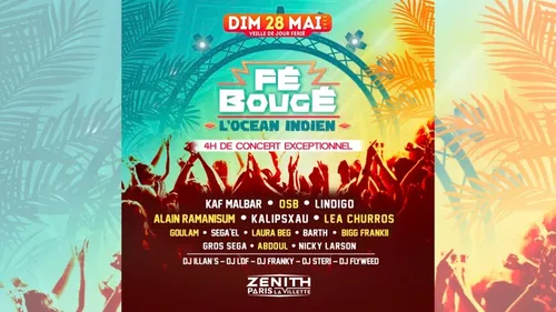 Zouk, dancehall et Sega : le « Fé Bougé l’Océan Indien », c’est le...