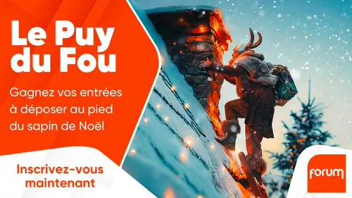 Puy du Fou : gagnez vos entrées à déposer au pied du sapin de Noël