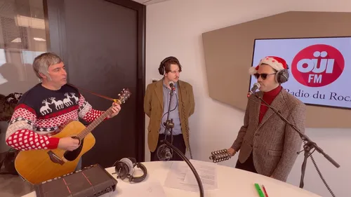 Gaspard Royant : sa session acoustique de Noël pour Oüi FM (vidéo)