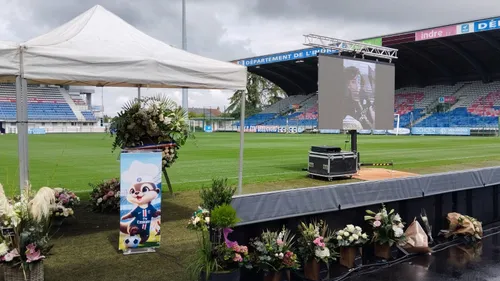 Hommage à Matisse : la cérémonie au stade de Châteauroux 