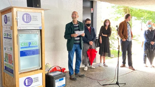 Bordeaux : un frigo solidaire inauguré à l'université de Bordeaux...