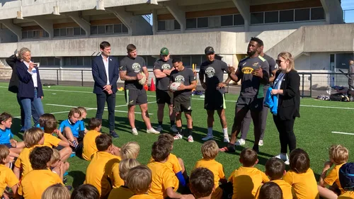 Coupe du Monde de rugby : les Springboks en visite à Bordeaux en...