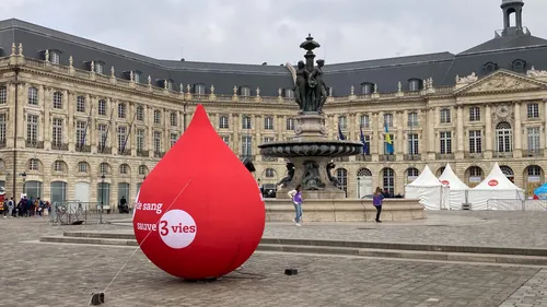 Bordeaux : deux jours pour donner son sang dans le Palais de la Bourse
