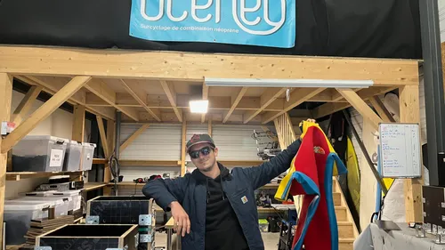 Bassin d'Arcachon  : quand une combinaison de surf devient une...