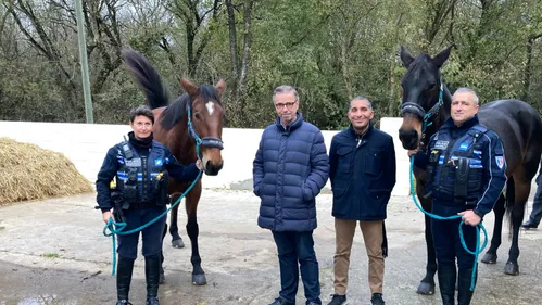 Nouveau départ pour la Brigade équestre de la Police Municipale de...