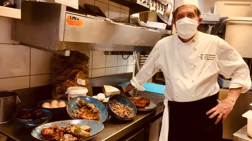 Votre repas de Noël 100% Île-de-France : le chef Alain Fontaine...