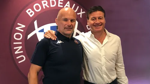 UBB : le nouveau coach Yannick Bru présenté officiellement ce mardi