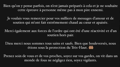 Home-jacking : la chanteuse Vitaa sort du silence