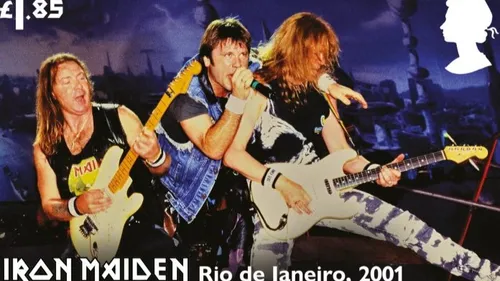 Des timbres à l’effigie d’Iron Maiden