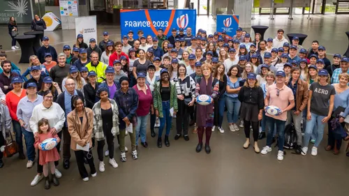 Mondial Rugby 2023 : 200 volontaires de Bordeaux Métropole pour...