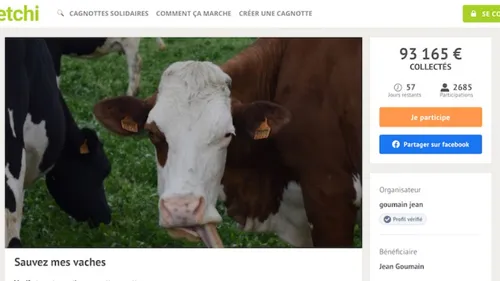 Un éleveur indrien lance un appel aux dons pour sauver son...