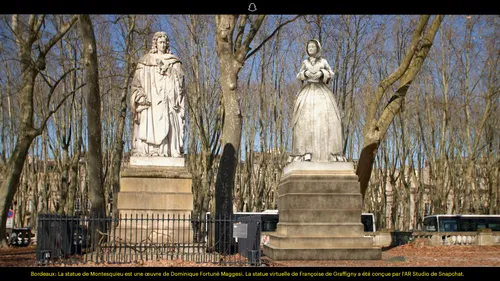 Bordeaux : Snapchat rend hommage aux femmes grâce à la réalité...