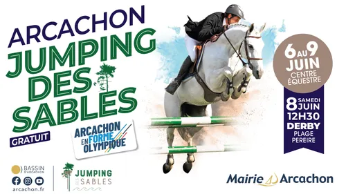 Jumping des Sables d’Arcachon en juin : entrée gratuite !