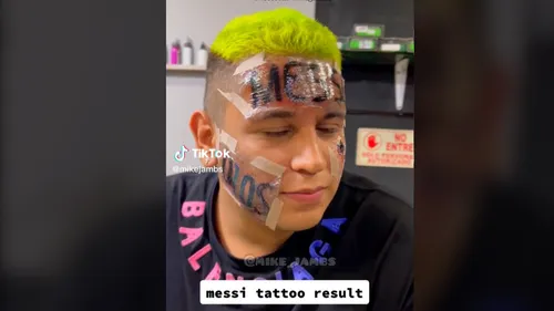 Un supporter de l'Argentine regrette s’être fait tatouer "Messi"...