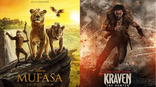 "Mufasa : Le roi lion", "Kraven The Hunter" : à voir au cinéma le...