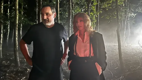 Mylène Farmer et Gilles Lellouche : les premières images du...