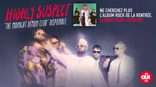 Highly Suspect : le groupe dévoile son nouvel album rock et...